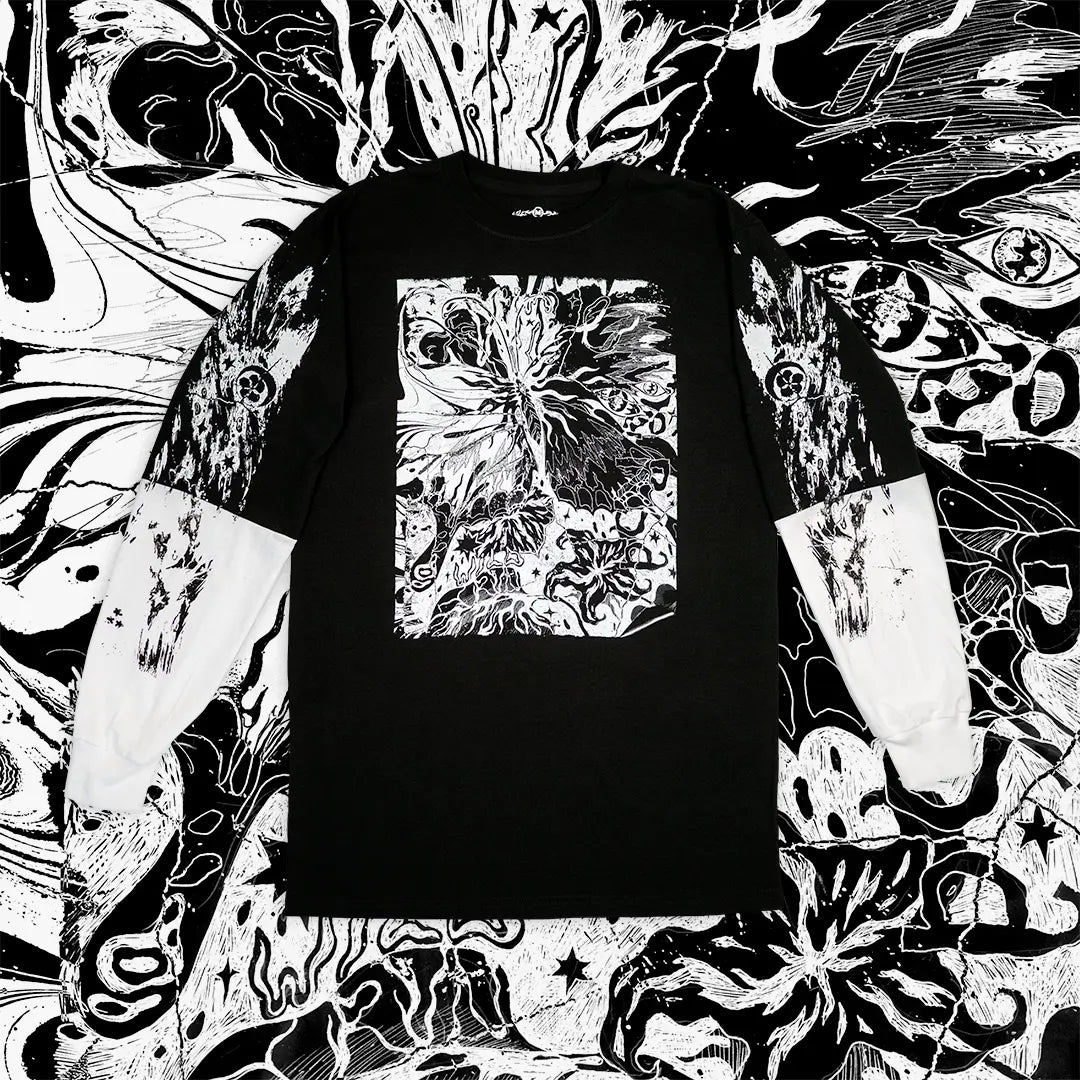 縷縷夢兎 fairy printed long sleeve tee VICE VERSA Long Sleeve Tee – Wild Run Print Co.