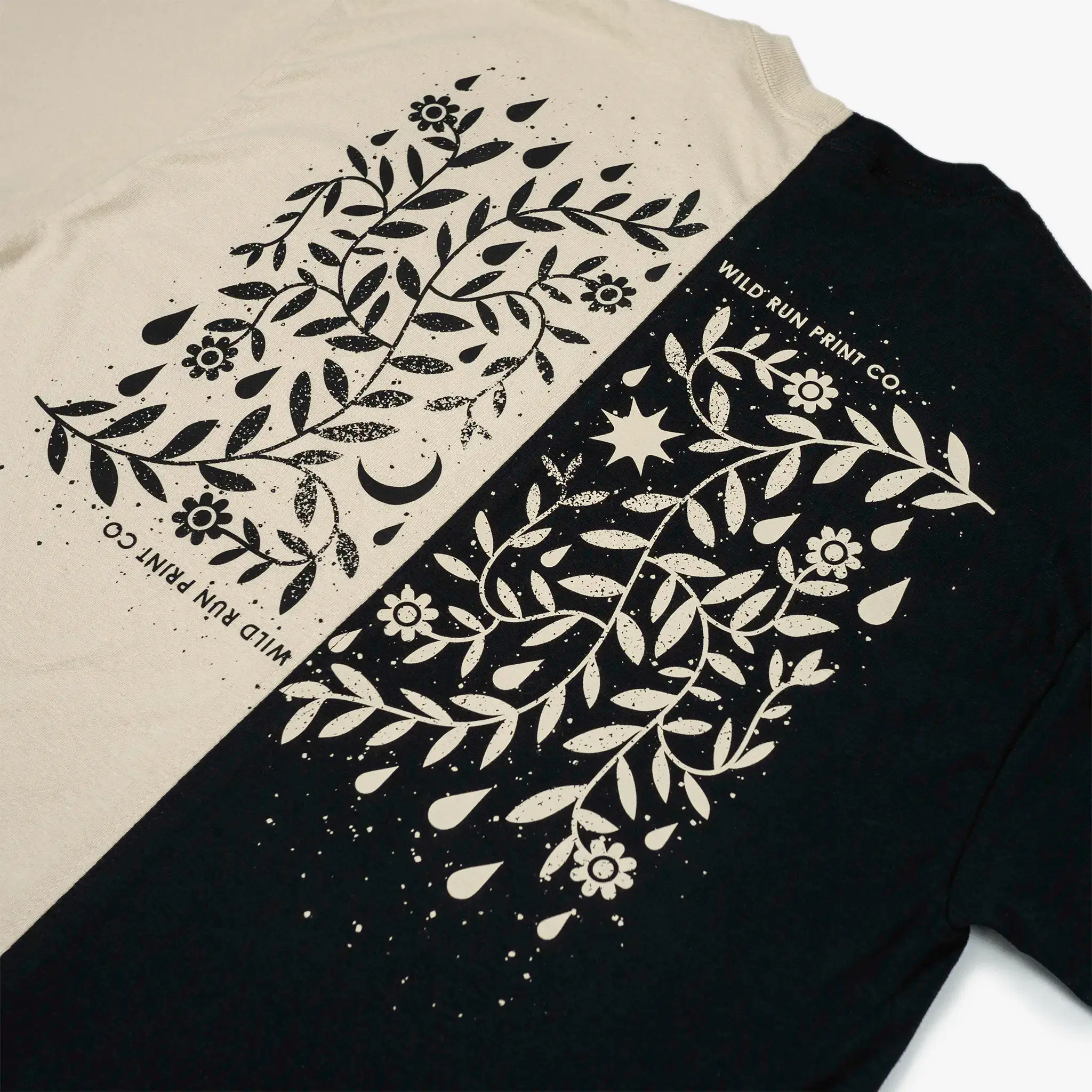 VINES Split Tee – Wild Run Print Co.